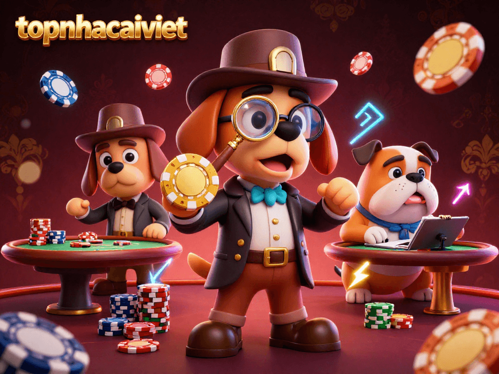 Join the excitement at topnhacaiviet as you uncover poker tips with our detective duo exploring casino clues.