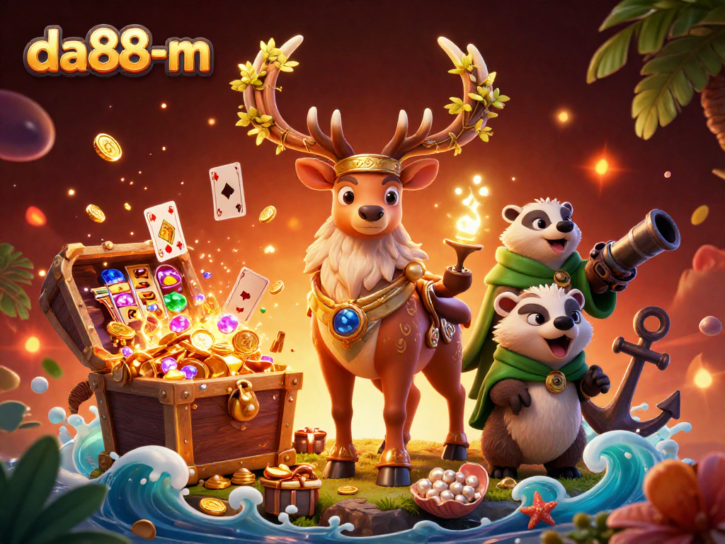 Engage with da88-m's vibrant casino experience through exciting characters and gambling elements!