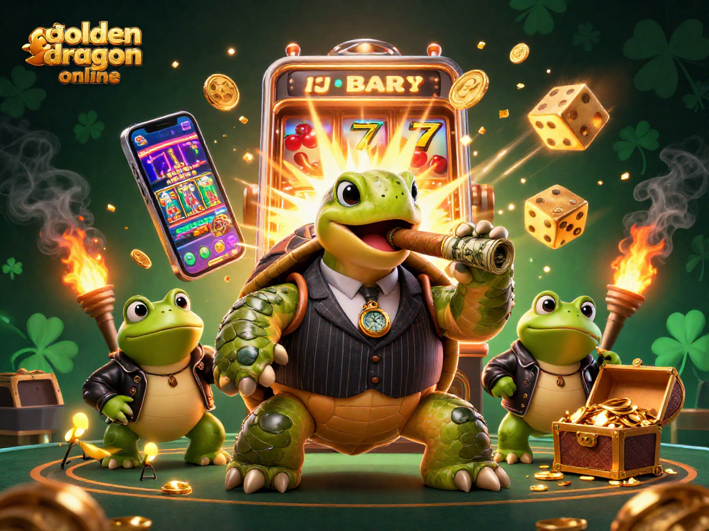 Experience the excitement of golden dragon online with big jackpots and vibrant casino elements.