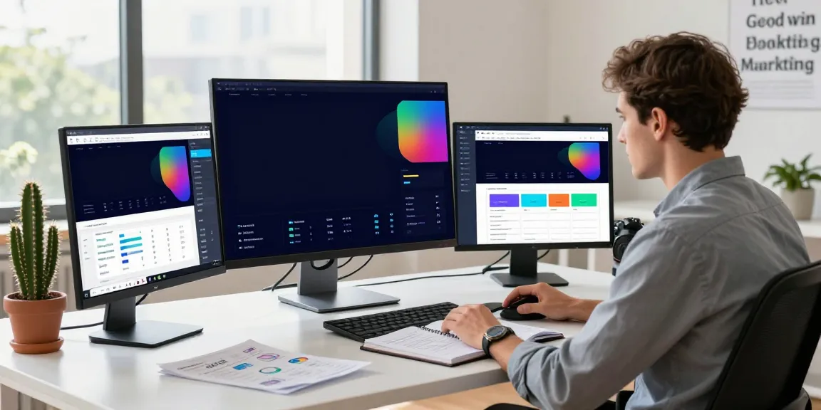 Professional SEO strategist analyzing site metrics for instant indexing in a modern office.
