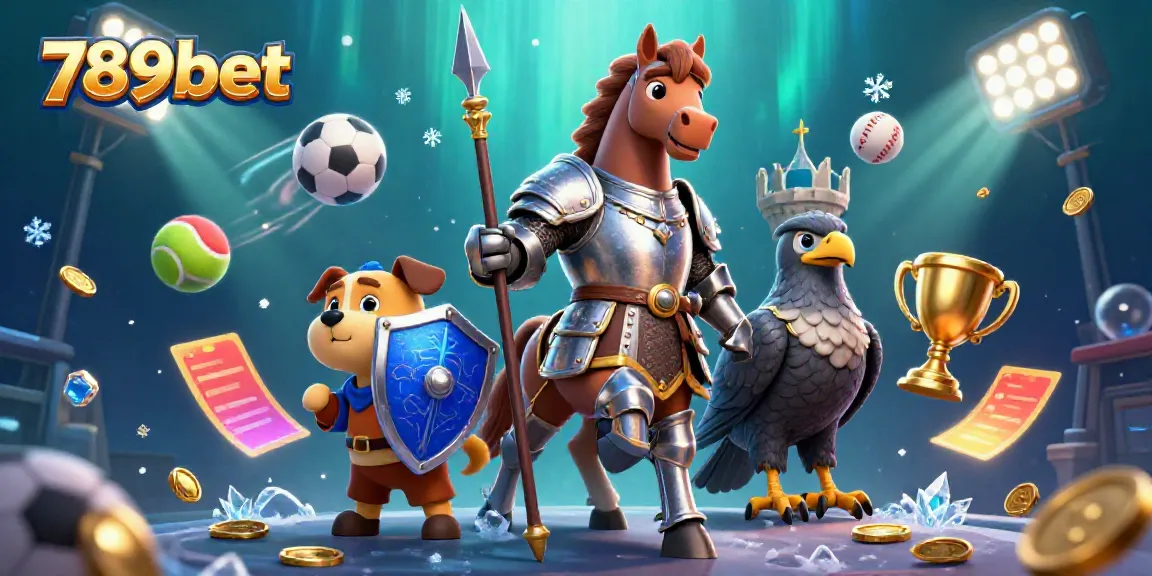 Win big with 789bet's thrilling casino games and sports betting actions featuring vibrant characters.
