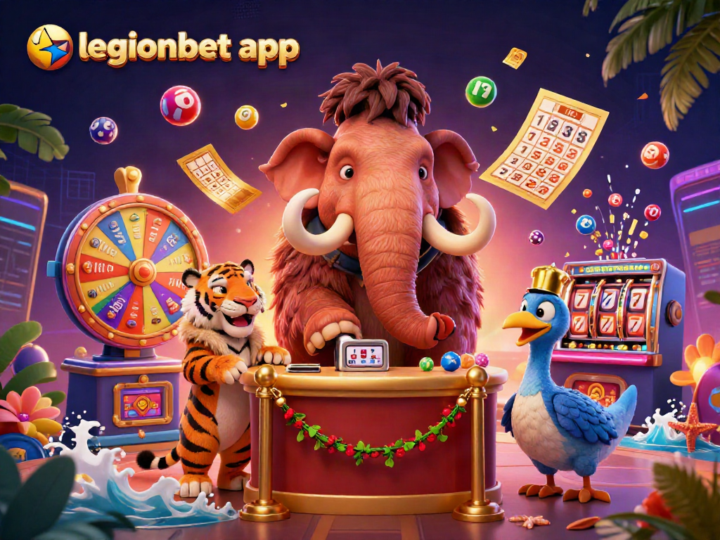 Engage with the legionbet app while a mammoth bouncer checks IDs at the casino entrance.
