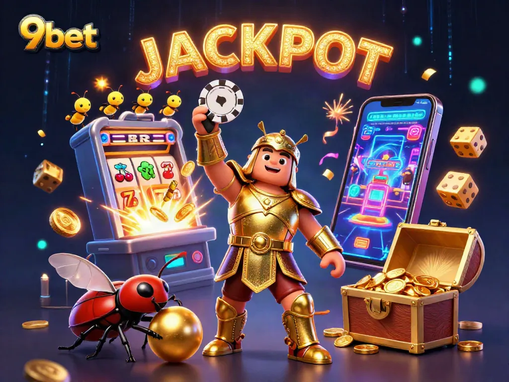 Win big at 9bet with the jackpot slot machine and exciting games in a vibrant atmosphere.