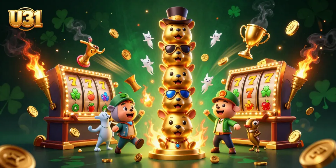 Experience the thrilling games at U31 with dazzling slots and vivid animations.